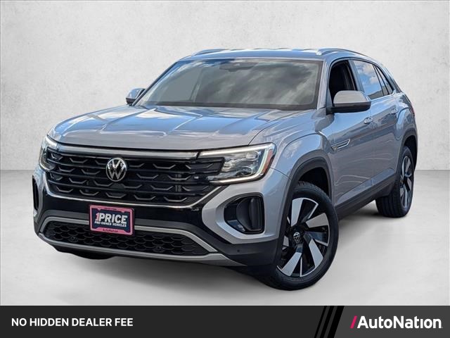 Silver Mist Metallic 2024 Volkswagen Atlas Cross Sport SUV / Crossover All-Wheel Drive 8-Speed Automatic