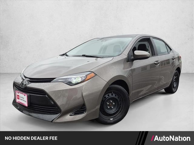 Falcon Gray Metallic 2018 Toyota Corolla Sedan Front-Wheel Drive Automatic