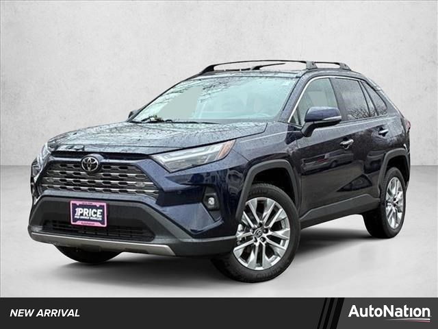 Blue 2025 Toyota RAV4 Limited FWD SUV / Crossover Front-Wheel Drive Automatic