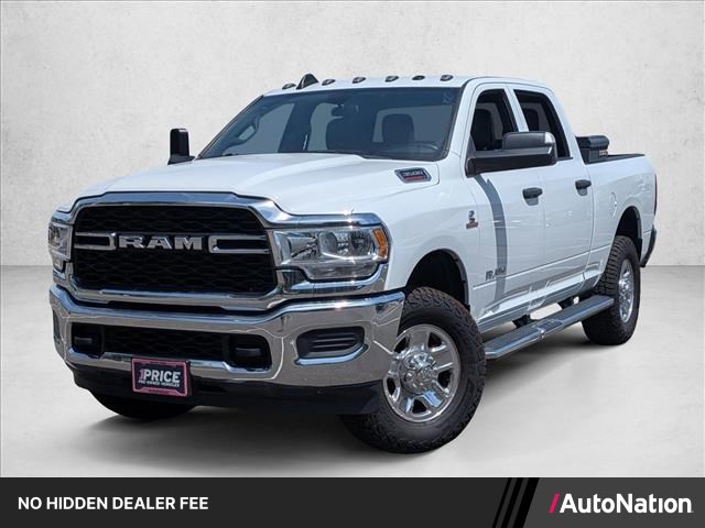Bright White Clearcoat 2022 RAM 3500 Pickup Truck Four-Wheel Drive 6-Speed Automatic