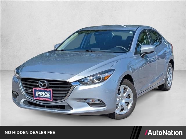 Sonic Silver Metallic 2018 Mazda MAZDA3 Sedan Front-Wheel Drive Automatic