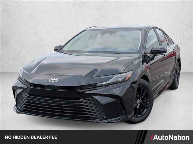 Midnight Black Metallic 2025 Toyota Camry Sedan Front-Wheel Drive Automatic