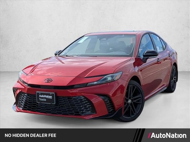 Supersonic Red 2026 Toyota Camry Sedan All-Wheel Drive Automatic