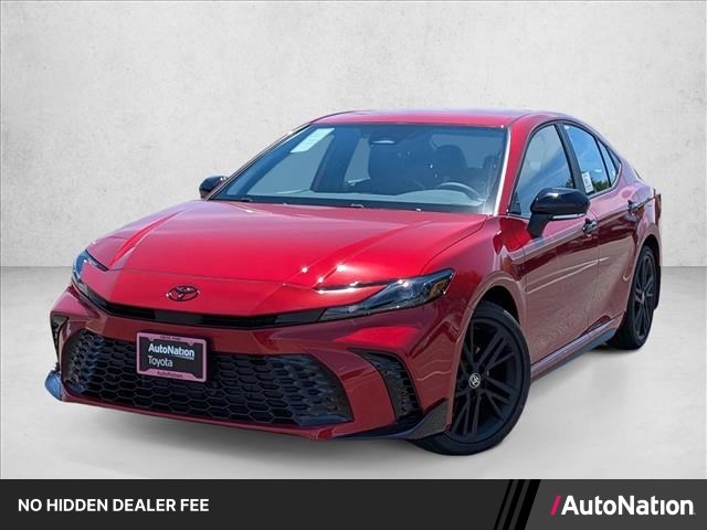 Supersonic Red 2026 Toyota Camry Sedan All-Wheel Drive Automatic