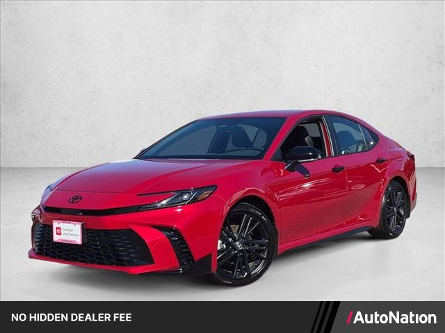 Supersonic Red 2026 Toyota Camry Sedan All-Wheel Drive Automatic