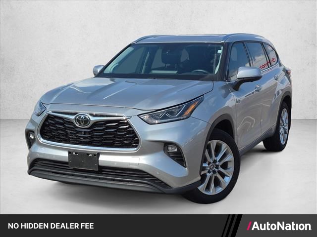 Celestial Silver Metallic 2024 Toyota Highlander SUV / Crossover All-Wheel Drive Automatic