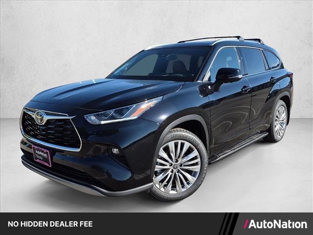 Midnight Black Metallic 2026 Toyota Highlander SUV / Crossover All-Wheel Drive Automatic
