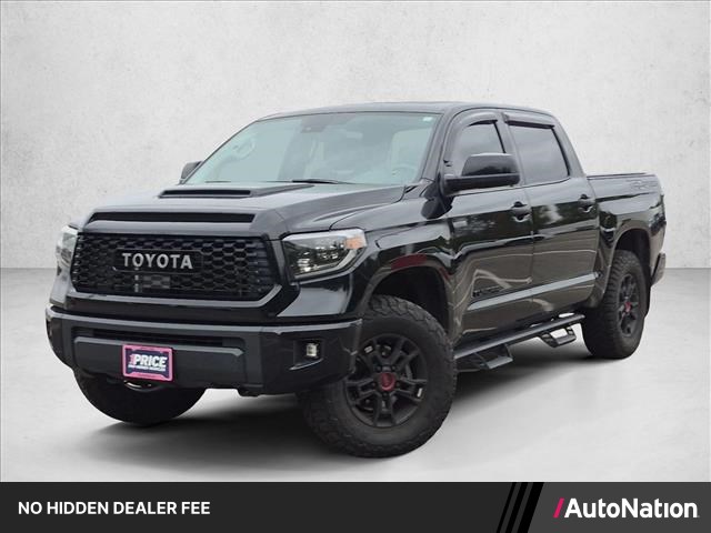 Midnight Black Metallic 2021 Toyota Tundra Pickup Truck Four-Wheel Drive 6-Speed Automatic