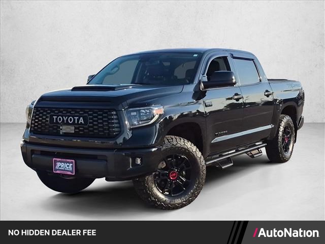 Midnight Black Metallic 2021 Toyota Tundra Pickup Truck Four-Wheel Drive Automatic