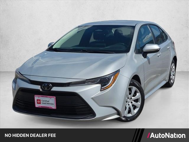 Classic Silver Metallic 2024 Toyota Corolla Sedan Front-Wheel Drive Continuously Variable Transmission