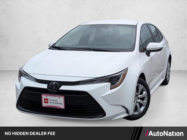 Ice Cap 2024 Toyota Corolla Sedan Front-Wheel Drive Continuously Variable Transmission