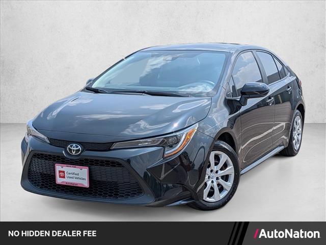 Black Sand Pearl 2022 Toyota Corolla Sedan Front-Wheel Drive Continuously Variable Transmission