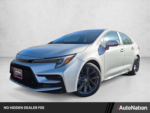 Classic Silver Metallic 2026 Toyota Corolla Sedan Front-Wheel Drive Continuously Variable Transmission