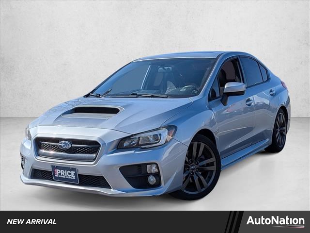 Ice Silver Metallic 2016 Subaru WRX Limited AWD Sedan All-Wheel Drive 6-Speed Manual