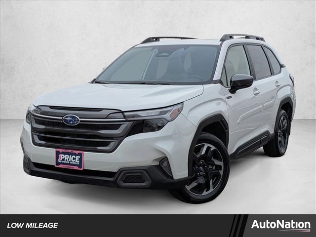 Crystal White Pearl 2025 Subaru Forester Hybrid Limited AWD SUV / Crossover All-Wheel Drive Automatic