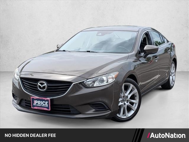 Titanium Flash Mica 2017 Mazda MAZDA6 Touring Sedan FWD Sedan Front-Wheel Drive Automatic