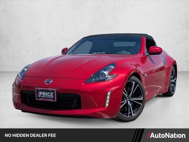 Passion Red 2018 Nissan 370Z Roadster Touring Sport Convertible Rear-Wheel Drive Automatic
