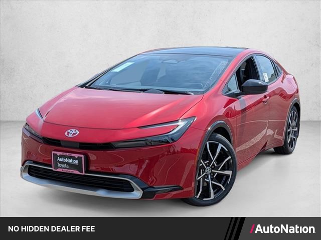 Supersonic Red 2026 Toyota Prius Plug-In Hybrid Hatchback Front-Wheel Drive Automatic