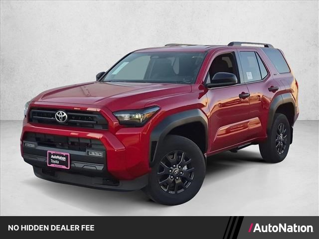 Supersonic Red 2026 Toyota 4Runner SUV / Crossover Four-Wheel Drive Automatic