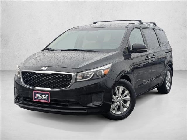 Aurora Black Pearl 2016 Kia Sedona LX Minivan Front-Wheel Drive Automatic