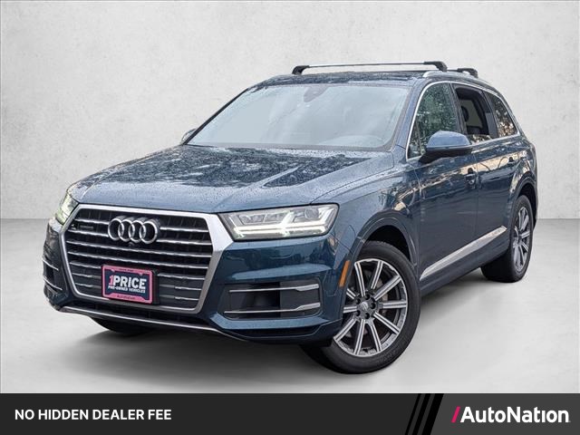 Galaxy Blue Metallic 2019 Audi Q7 SUV / Crossover All-Wheel Drive Automatic