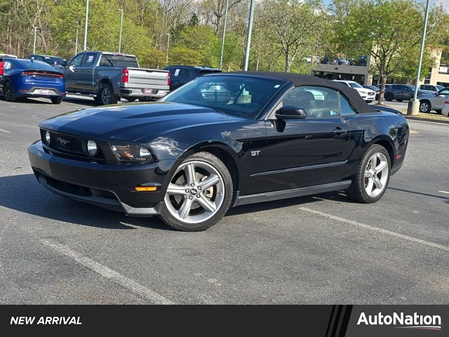 Black 2010 Ford Mustang GT Convertible RWD Convertible Rear-Wheel Drive Automatic