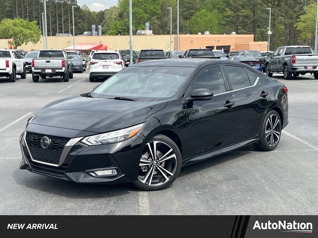 Super Black 2023 Nissan Sentra SR FWD Sedan Front-Wheel Drive Automatic