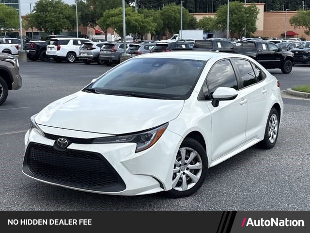 White (Blizzard Pearl) 2021 Toyota Corolla Sedan Front-Wheel Drive Automatic