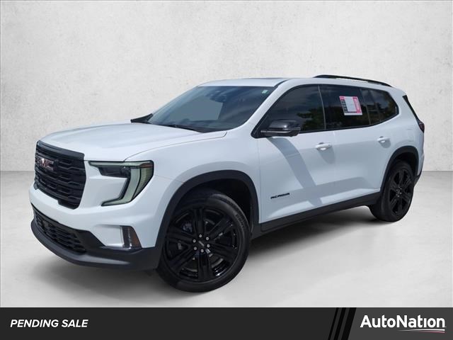 Summit White 2025 GMC Acadia Elevation FWD SUV / Crossover Front-Wheel Drive 8-Speed Automatic