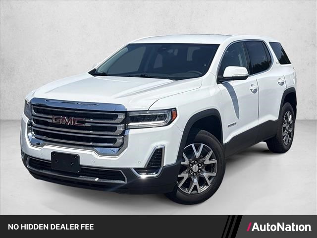 Summit White 2023 GMC Acadia SUV / Crossover Front-Wheel Drive 9-Speed Automatic
