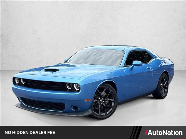 B5 Blue Pearlcoat 2023 Dodge Challenger Coupe Rear-Wheel Drive 8-Speed Automatic