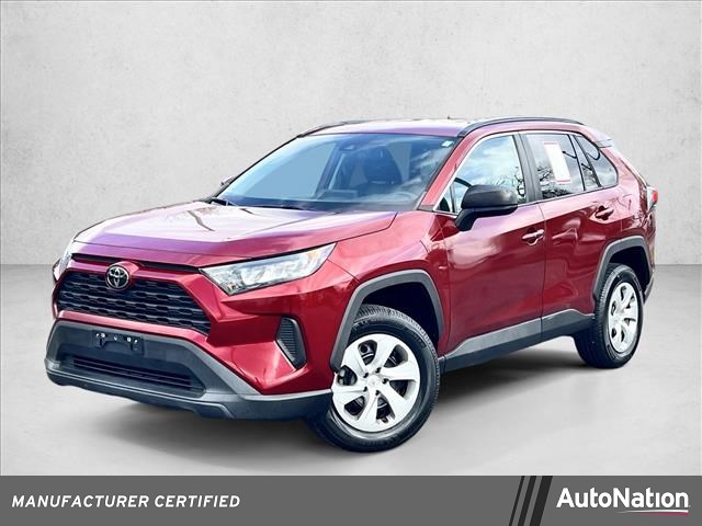 Red (Ruby Flare Pearl) 2021 Toyota RAV4 LE FWD SUV / Crossover Front-Wheel Drive Automatic