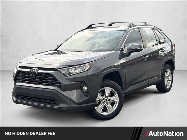Magnetic Gray Metallic 2021 Toyota RAV4 SUV / Crossover All-Wheel Drive Automatic