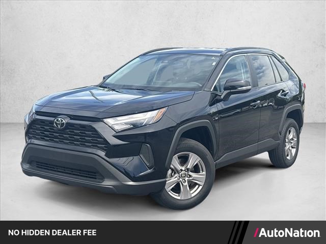 Midnight Black Metallic 2025 Toyota RAV4 SUV / Crossover Front-Wheel Drive Automatic