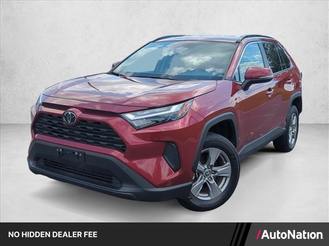 Red (Ruby Flare Pearl) 2025 Toyota RAV4 SUV / Crossover Front-Wheel Drive Automatic
