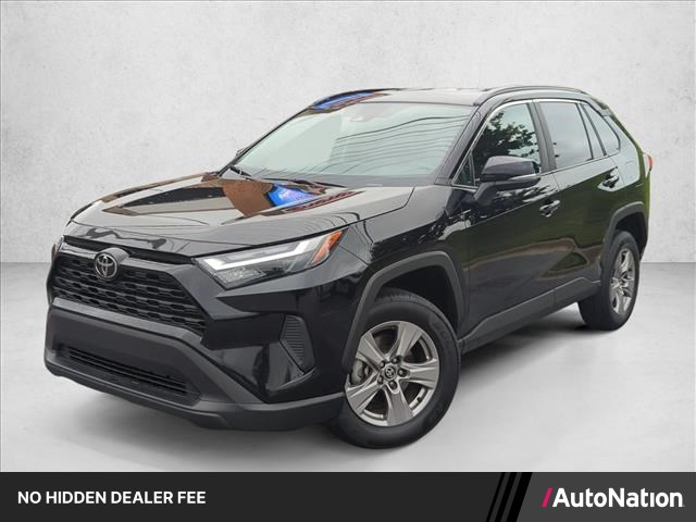 Midnight Black Metallic 2025 Toyota RAV4 SUV / Crossover Front-Wheel Drive Automatic