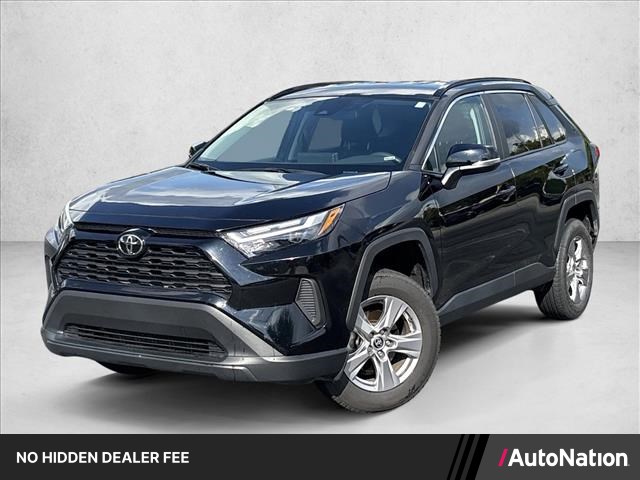 Midnight Black Metallic 2025 Toyota RAV4 SUV / Crossover Front-Wheel Drive Automatic