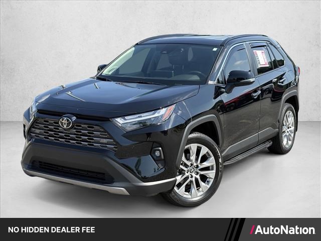 Midnight Black Metallic 2025 Toyota RAV4 Limited FWD SUV / Crossover Front-Wheel Drive Automatic