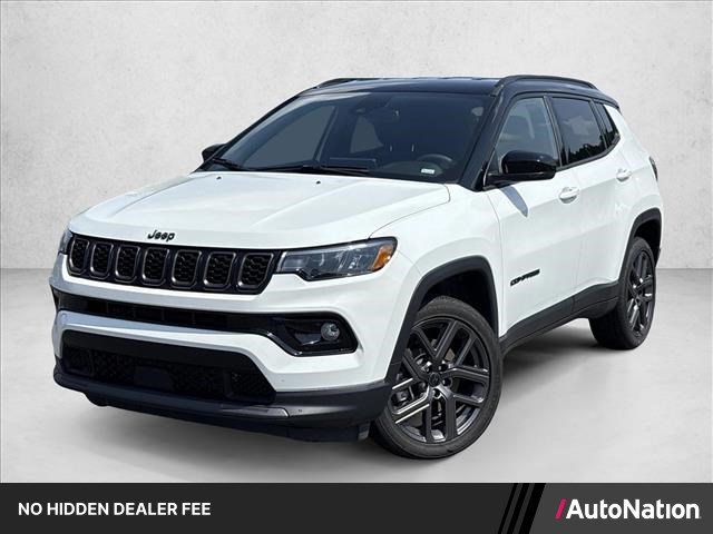 Bright White Clearcoat 2026 Jeep Compass SUV / Crossover Four-Wheel Drive 8-Speed Automatic