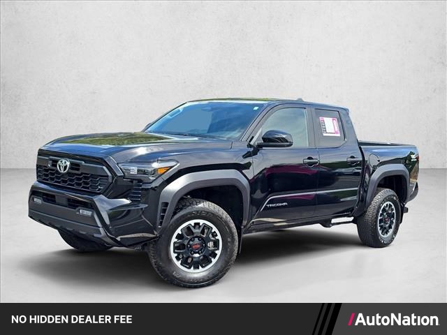 Black 2024 Toyota Tacoma Pickup Truck Four-Wheel Drive Automatic