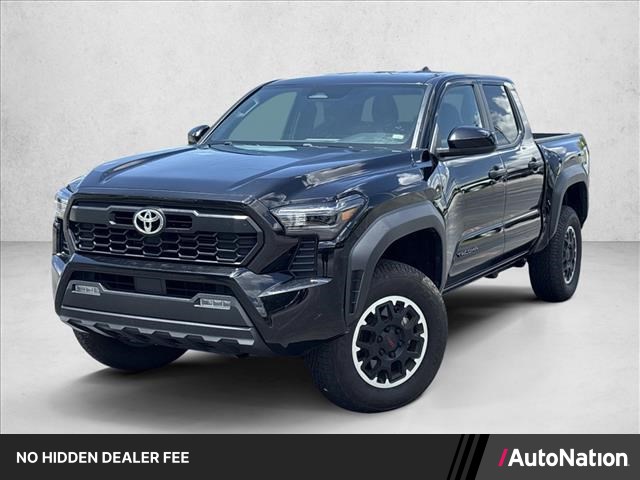 Black 2024 Toyota Tacoma Pickup Truck Four-Wheel Drive Automatic