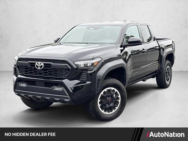 Black 2024 Toyota Tacoma Pickup Truck Four-Wheel Drive Automatic