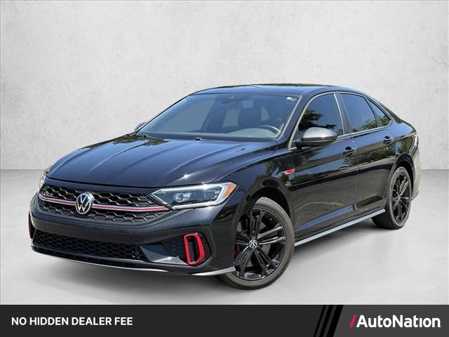 Deep Black Pearl 2022 Volkswagen Jetta GLI Autobahn FWD Sedan Front-Wheel Drive 7-Speed Automatic