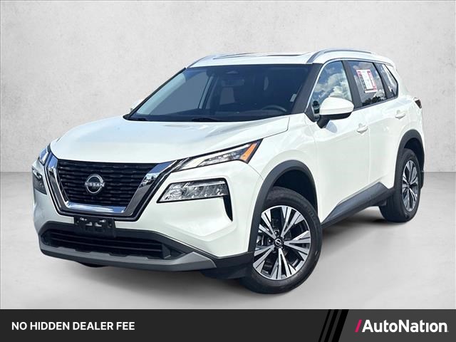 Pearl White Tricoat 2023 Nissan Rogue SUV / Crossover All-Wheel Drive Automatic