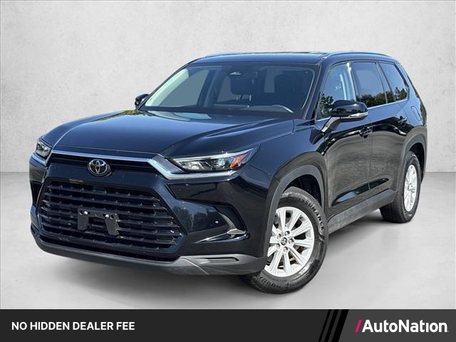 Midnight Black Metallic 2025 Toyota Grand Highlander SUV / Crossover All-Wheel Drive Automatic