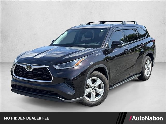 Opulent Amber 2021 Toyota Highlander SUV / Crossover Front-Wheel Drive Automatic