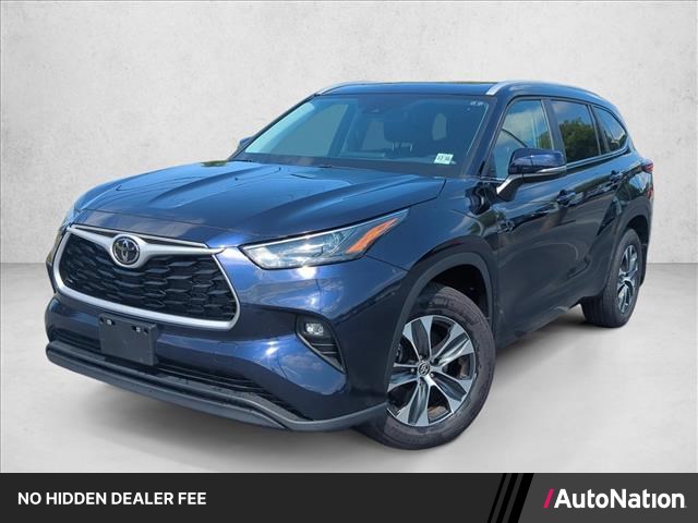 Blue 2026 Toyota Highlander SUV / Crossover All-Wheel Drive Automatic