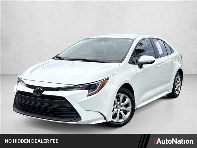 Ice Cap 2024 Toyota Corolla Sedan Front-Wheel Drive Continuously Variable Transmission