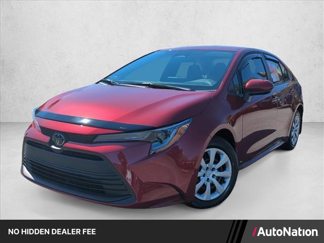 Red (Ruby Flare Pearl) 2027 Toyota Corolla Sedan Front-Wheel Drive Continuously Variable Transmission