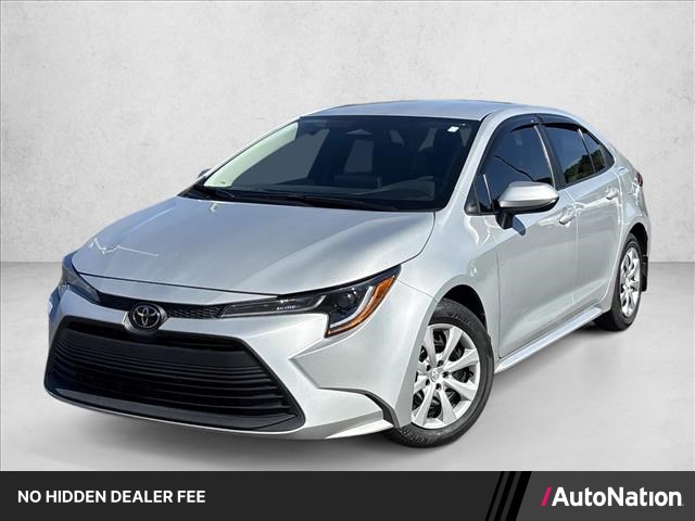 Classic Silver Metallic 2025 Toyota Corolla Sedan Front-Wheel Drive Continuously Variable Transmission